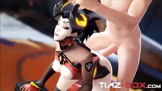 Mercy From Overwatch Getting Fucked From All Angles 3d (2018)