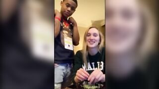 Lil D Stretches Tight White Girl Pussy At Avns