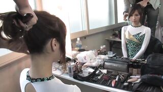 Flexible Slut Shoves A Long Pole On Her Slit