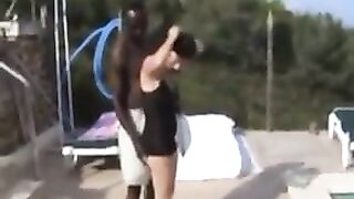 With His Wife On Vacation