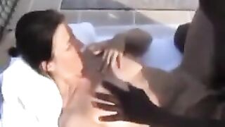 With His Wife On Vacation