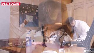 Naturally Busty Alessandra Jane Fucks In The Classroom