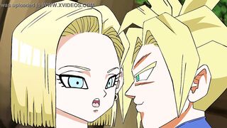 Rescuing Android 18 - Hentai Animated Video