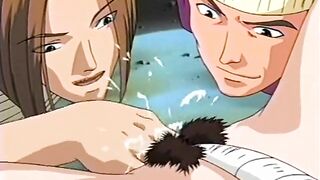 Pervs Bound And Fuck Anime Mistress In Park