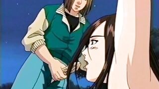 Pervs Bound And Fuck Anime Mistress In Park