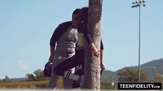 Teenfidelity - Kirsten Lee Creampied By Softball Coach