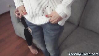 Amateur Casting Duo Have A Pov Threeway