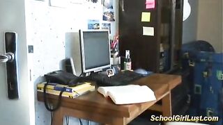 French Schoolgirl In Crazy Anal Action