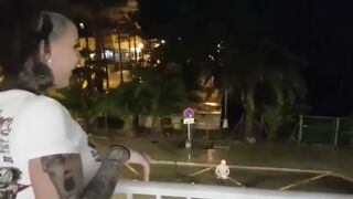 Tätowierte Deutsche Vicky Wird Spontan Auf Malle Gefickt!