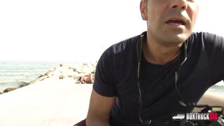 Beautiful Spanish Aysha Gets A Cumshot On Her Big Ass In The Public