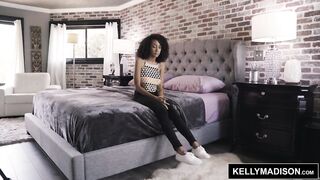 Kelly Madison - Ariana Aimes Gets Her Tits Milked On Cock