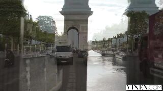Vixen Tori Black And Her Husband Treat Themselves To A Beautiful Teen In Paris
