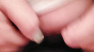 19 Year Old Curvy Girl Fucked Through White Calvin Klein Panties