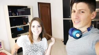 Innocent Girlfriend Reacts To Rough Porn - Honest Porn Reaction Ep1