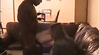 A Young White Wife And Her Black Loveer