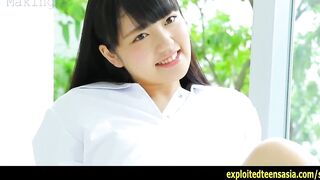 Jav Amateur Kurumi Hotta Makes Her Debut Gets Sensual Oil Massage Teases