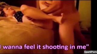 Wife Dirty Talks And Asks Him To Cum In Her Ass