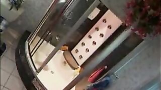 Petite Black Coed Drops To Her Knees And Gives White Guy Head Then Fucks