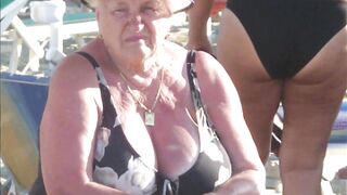 Huge Granny Tits Jerk Off Challenge To The Beat