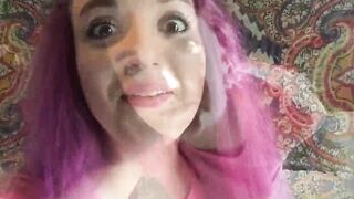 Lebanese College Babe Masturbating With New Dildo