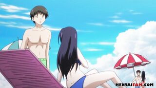 A Really Hot Day In The Beach - Hentai