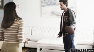 Pure Taboo Jock Taunts Unconfident Virgin Into Fucking Him