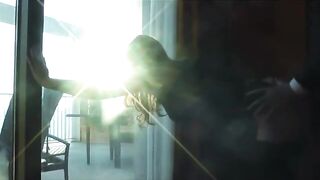 Italian Girl - Painful Anal Fuck At The Window