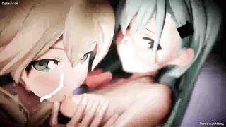 [mmd] Cakeface (suzuya, Prinz Eugen)