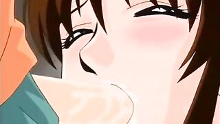 Naughty Guys Satisfy Anime Girl With Toys