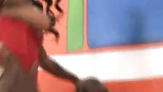 Massive Black Cock In Ebony Ho