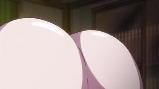 Blonde Hentai Maid Rides Hard Cock