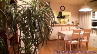 Japanese Schoolgirl Fingered Before Blowjob