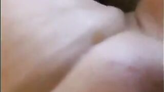 Horny Older Lady Gets Her Large Tits Sucked By Younger Girl