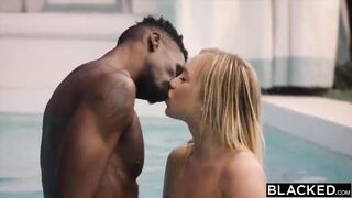 Blacked Hot Blonde Secretly Fucks Her Roommate's Bf