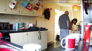 Housewife Milf Mum Mom Shagged Kitchen - Hidden Ip Camera