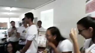Teacher Teach Us How To Use Condom Nd Blowjob To Her Student