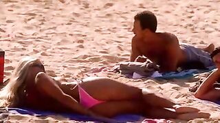 Catherine Bell Jag S05 E15 Blue Bikini