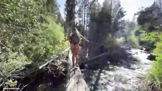 Beautiful Nature Girl Fucks Big Cock In Forest - Molly Pills - Horny Hiking Pov 4k