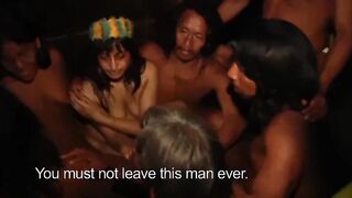 [enf] Tv Reporter Has To Get Naked For Amazon Tribe Report