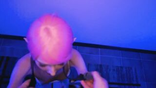 First Ever Blowjob Scene With Mykinkydope