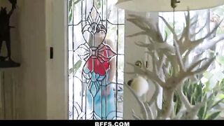 Bffs - Sexy Teen Besties Have Lesbian Sex By The Pool