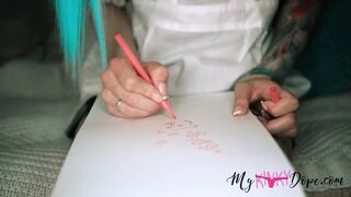 My Schoolgirl Teasing Me