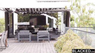 Blacked, Hot Brunette Blair Can't Resist Her Coworkers'  Bbc