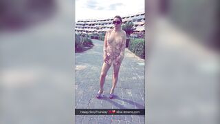 Fourth Day In Cap D'agde. Flashing And Sex