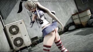 Mmd 島風をわからせる