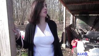 Cheating Farmer's Wife Caught By Her Husband While Ass-fucked