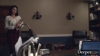 Deeper. She's Taught A Kinky Lesson About Black Mail