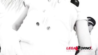 Spanish Whore Francys Belle Takes A Sex Flight With Gangbang Airlines