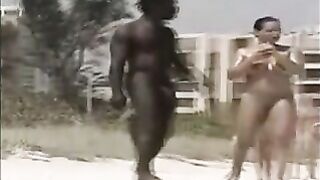 Bitch Impressed With The Big Black Dick