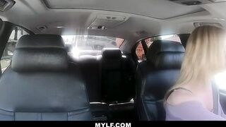 Milf - Blonde Teen Lesbian Seduces A Straight Milf With Big Tits